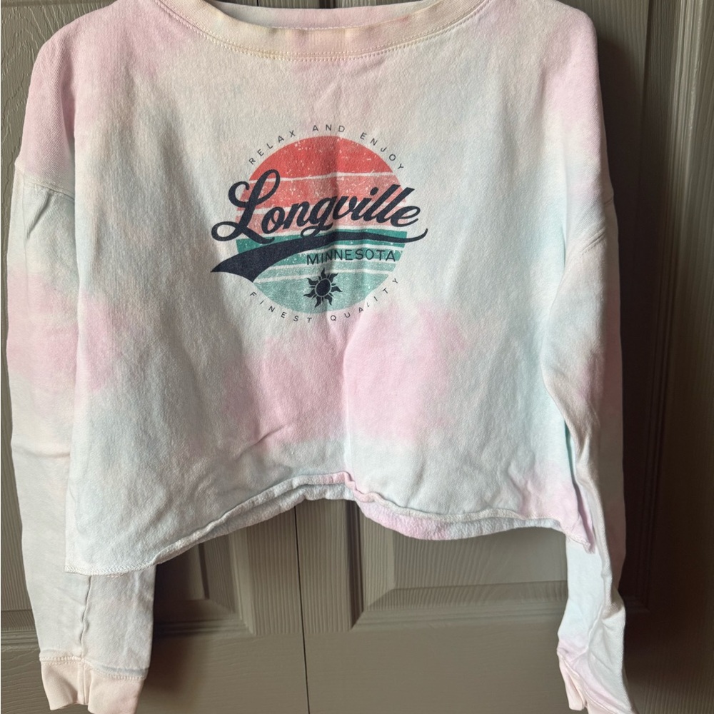 Tye dye crop sweater from Longville, MN